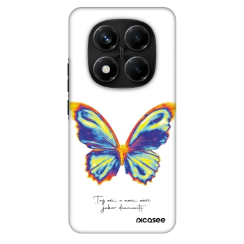 Ovitek za Xiaomi Redmi Note 14 Pro+ 5G - Diamanty White