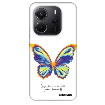 Ovitek za Xiaomi Redmi Note 14 5G - Diamanty White