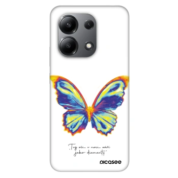 Picasee Fashion Case za Xiaomi Redmi Note 13 4G - Diamanty White