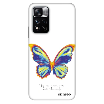 Ovitek za Xiaomi Redmi Note 11 Pro - Diamanty White