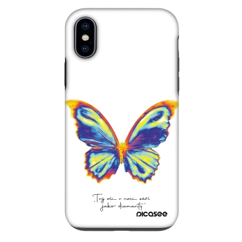 Ovitek za Apple iPhone X/XS - Diamanty White