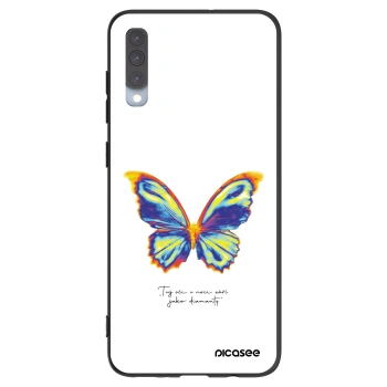 Picasee silikonski črni ovitek za Samsung Galaxy A70 A705F - Diamanty White