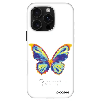 Picasee Fashion Case MagSafe za Apple iPhone 16 Pro - Diamanty White