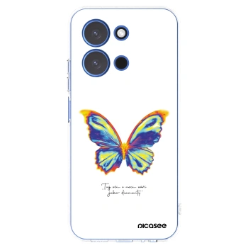 Picasee silikonski prozorni ovitek za Xiaomi Redmi 15C 4G - Diamanty White