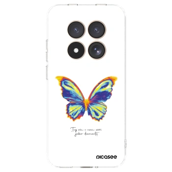 Picasee silikonski prozorni ovitek za Xiaomi Redmi Note 15 Pro 4G - Diamanty White