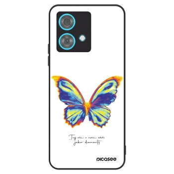 Ovitek za Motorola Edge 40 Neo - Diamanty White