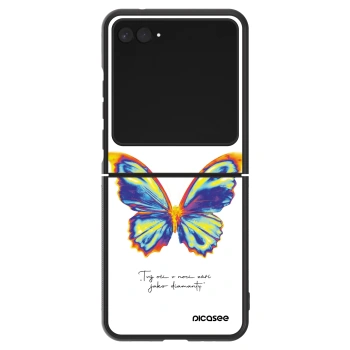 Ovitek za Motorola Razr 60 - Diamanty White