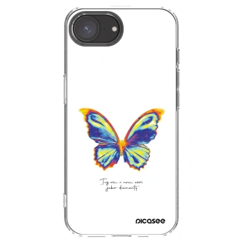 Picasee silikonski prozorni ovitek za Apple iPhone 17e - Diamanty White