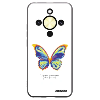 Picasee silikonski črni ovitek za Honor Magic8 Lite 5G - Diamanty White
