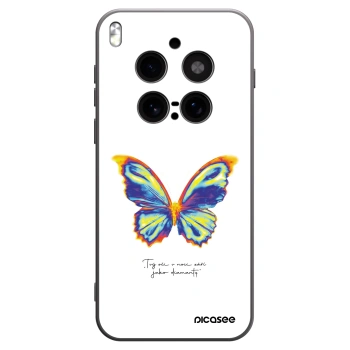 Picasee silikonski črni ovitek za Vivo X300 Pro - Diamanty White