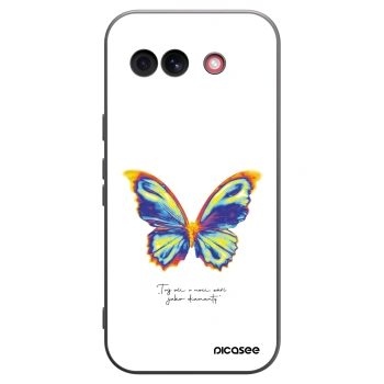 Picasee silikonski črni ovitek za Google Pixel 10a - Diamanty White