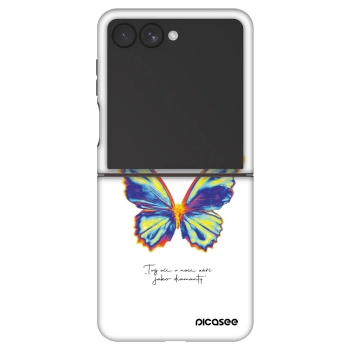 Picasee Fashion Case za Samsung Galaxy Z Flip7 5G - Diamanty White