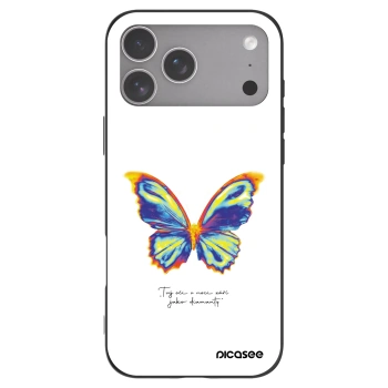 Picasee silikonski črni ovitek za Apple iPhone 18 Pro Max - Diamanty White