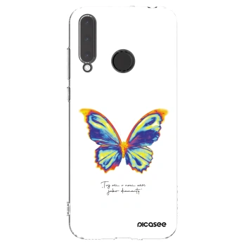 Picasee silikonski prozorni ovitek za Honor 20 Lite - Diamanty White