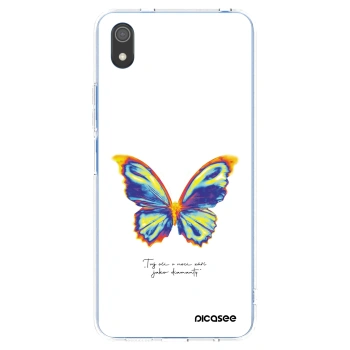 Picasee silikonski prozorni ovitek za Xiaomi Redmi 7A - Diamanty White