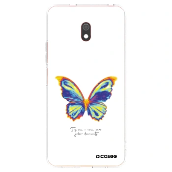 Ovitek za Xiaomi Redmi 8A - Diamanty White