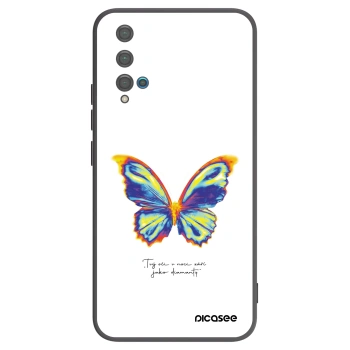 Picasee silikonski črni ovitek za Huawei Nova 5T - Diamanty White