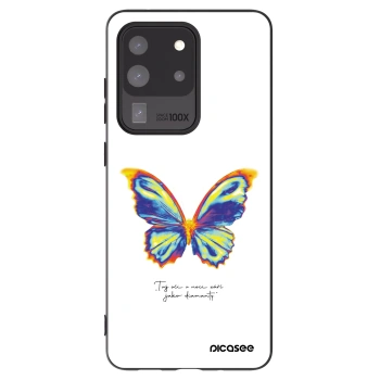 Picasee silikonski črni ovitek za Samsung Galaxy S20 Ultra 5G G988F - Diamanty White