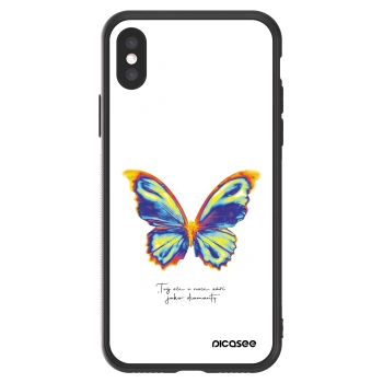 Picasee ULTIMATE CASE za Apple iPhone X/XS - Diamanty White