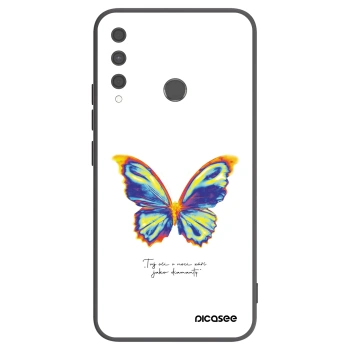 Ovitek za Huawei P40 Lite E - Diamanty White