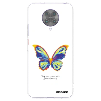 Picasee silikonski prozorni ovitek za Xiaomi Poco F2 Pro - Diamanty White