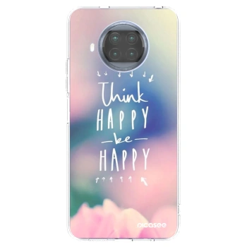 Picasee silikonski prozorni ovitek za Xiaomi Mi 10T Lite - Think happy be happy