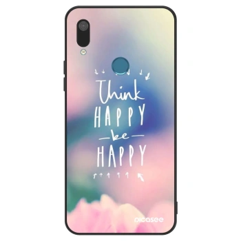 Ovitek za Huawei Y7 2019 - Think happy be happy
