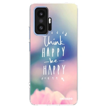 Picasee silikonski prozorni ovitek za Xiaomi 11T - Think happy be happy