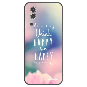 Picasee silikonski črni ovitek za Vivo Y72 5G - Think happy be happy