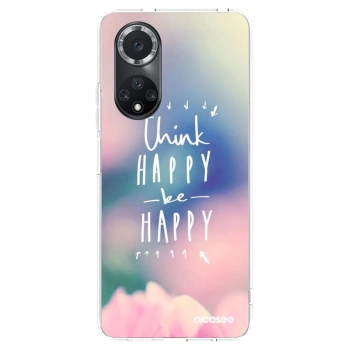 Picasee silikonski prozorni ovitek za Huawei Nova 9 SE - Think happy be happy