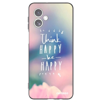 Ovitek za Motorola Moto G54 5G - Think happy be happy