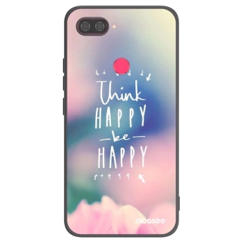 Ovitek za Xiaomi Mi 8 Lite - Think happy be happy