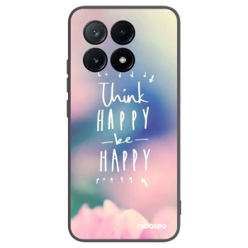 Picasee silikonski črni ovitek za Xiaomi Poco X6 Pro - Think happy be happy