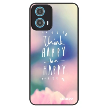 Ovitek za Motorola Moto G34 5G - Think happy be happy