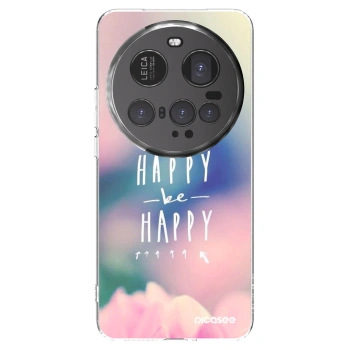 Picasee silikonski prozorni ovitek za Xiaomi 15 Ultra - Think happy be happy