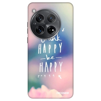 Ovitek za OnePlus 12 5G - Think happy be happy
