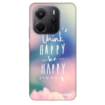 Ovitek za Xiaomi Redmi Note 14 4G - Think happy be happy