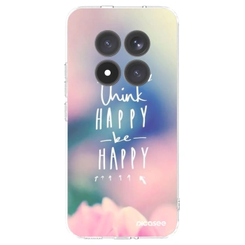 Picasee silikonski prozorni ovitek za Xiaomi Redmi Note 15 Pro+ - Think happy be happy
