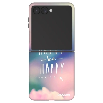 Ovitek za Samsung Galaxy Z Flip7 5G - Think happy be happy