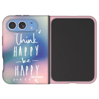 Ovitek za Apple iPhone Duo - Think happy be happy