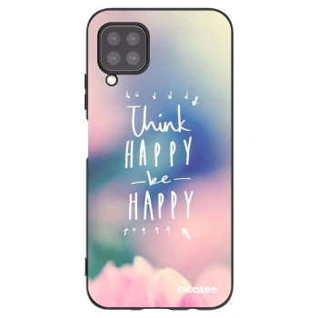 Picasee silikonski črni ovitek za Huawei P40 Lite - Think happy be happy