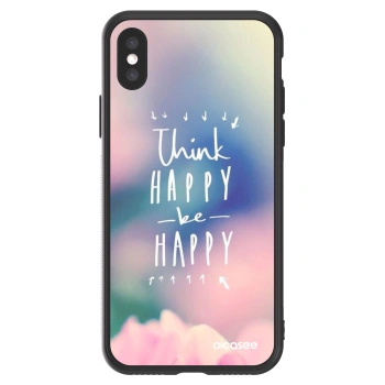 Picasee ULTIMATE CASE za Apple iPhone X/XS - Think happy be happy