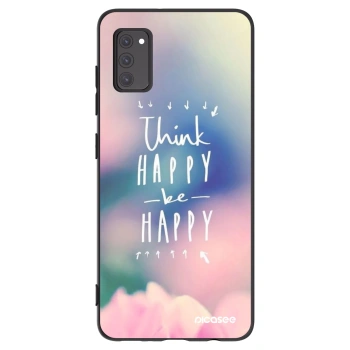 Ovitek za Samsung Galaxy A41 A415F - Think happy be happy
