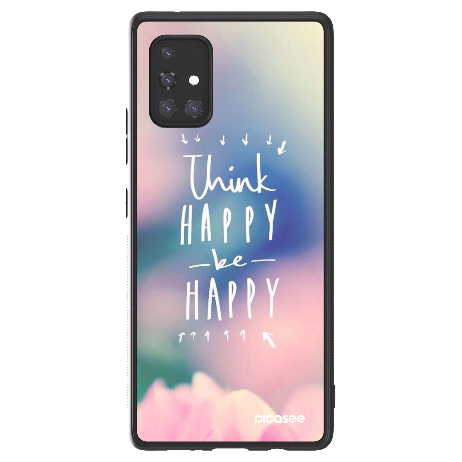 Picasee ULTIMATE CASE za Samsung Galaxy A71 A715F - Think happy be happy
