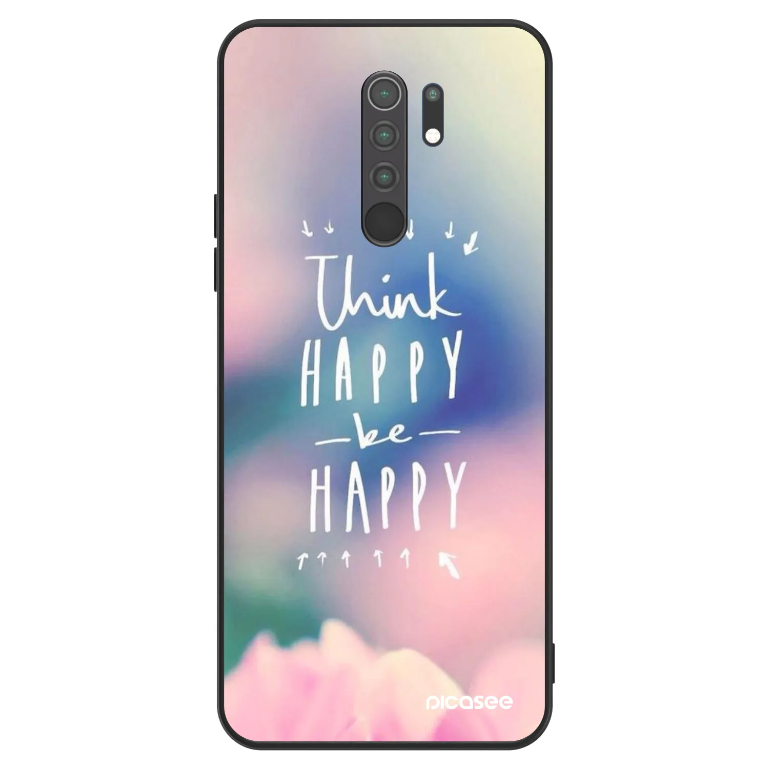 Picasee ULTIMATE CASE za Xiaomi Redmi 9 - Think happy be happy
