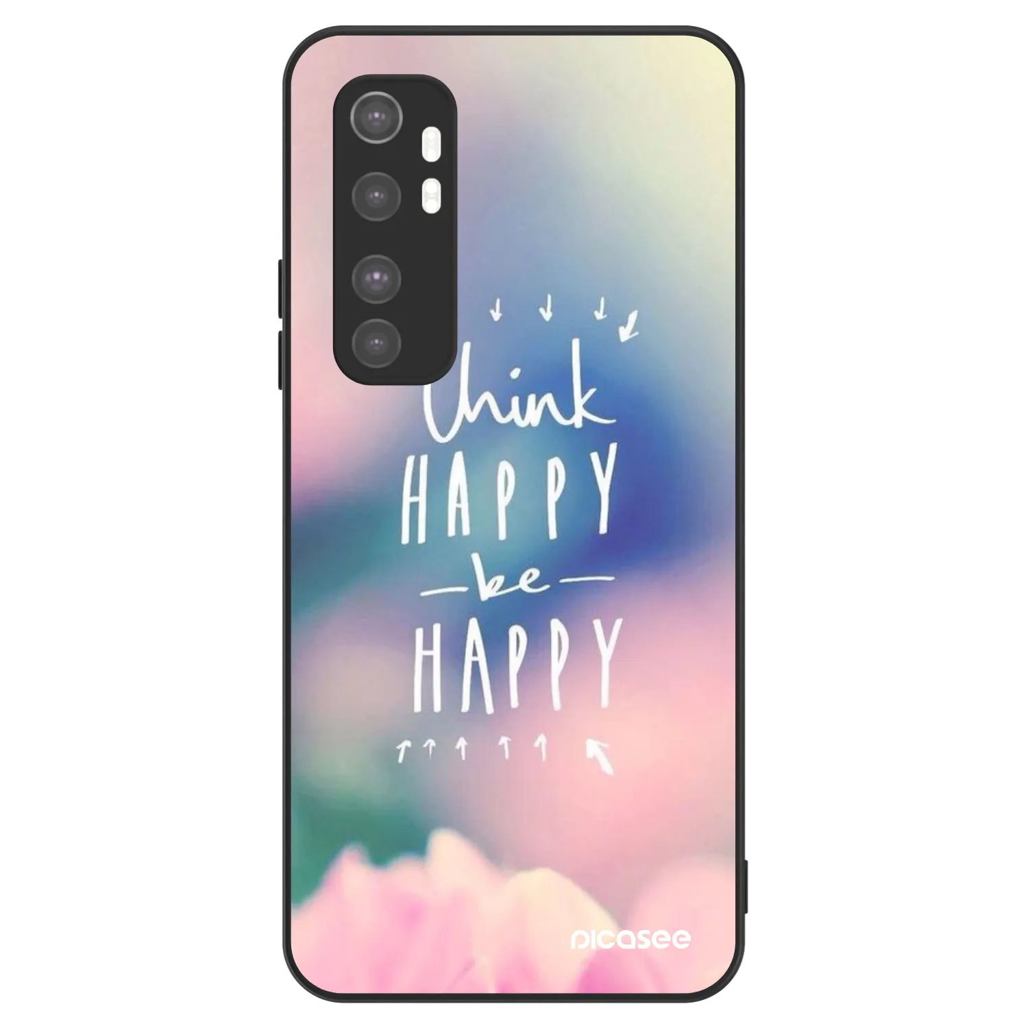 Picasee ULTIMATE CASE za Xiaomi Mi Note 10 Lite - Think happy be happy