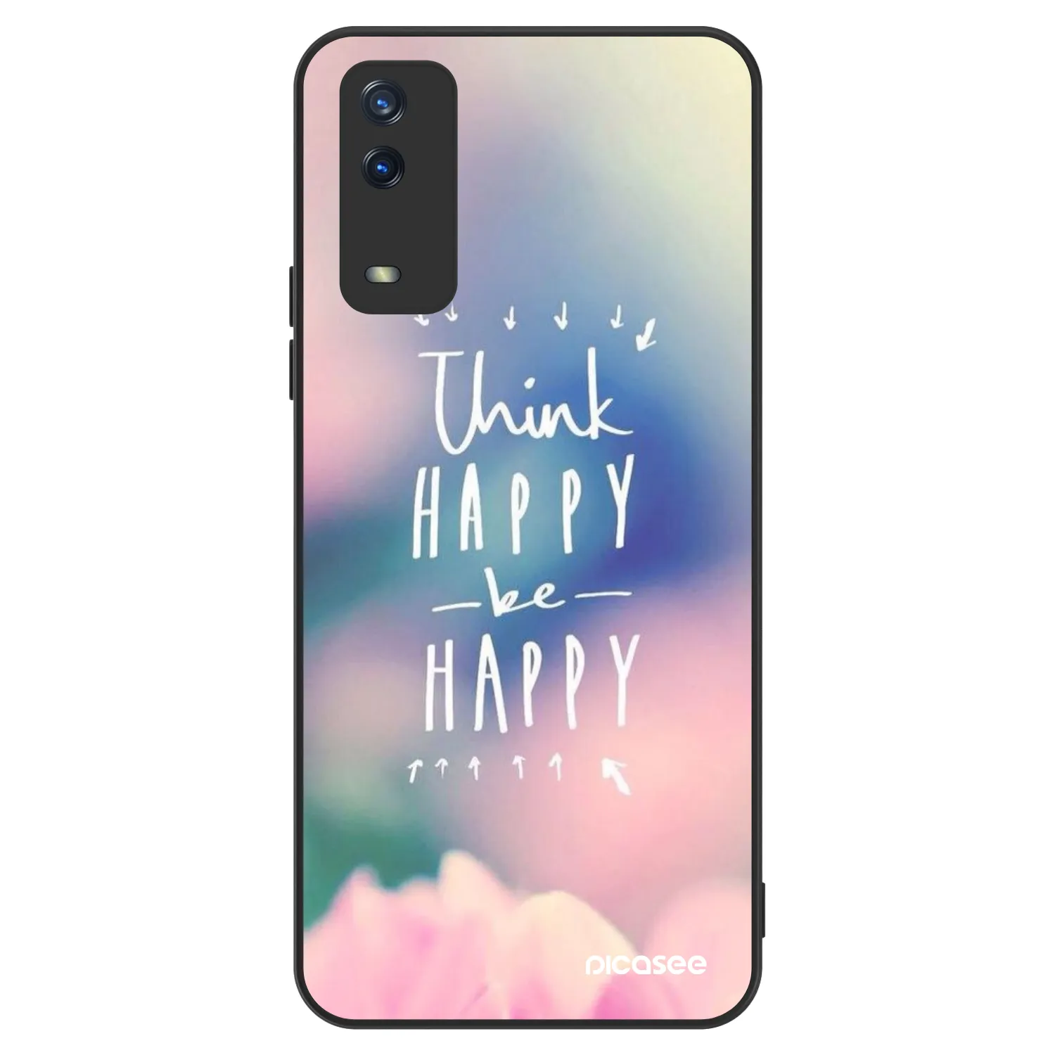 Picasee ULTIMATE CASE za Vivo Y11s - Think happy be happy