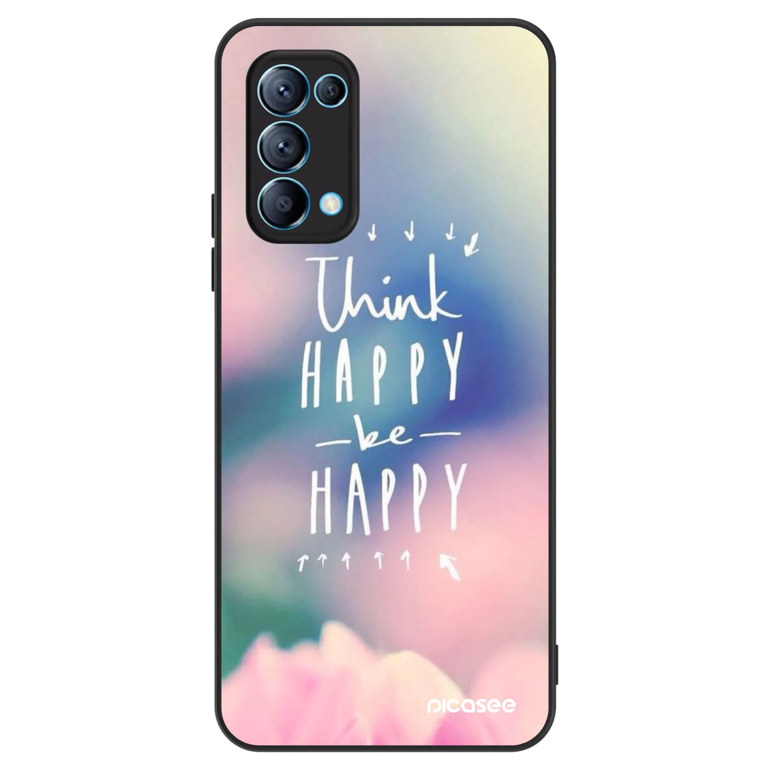 Picasee ULTIMATE CASE za OPPO Reno 5 5G - Think happy be happy
