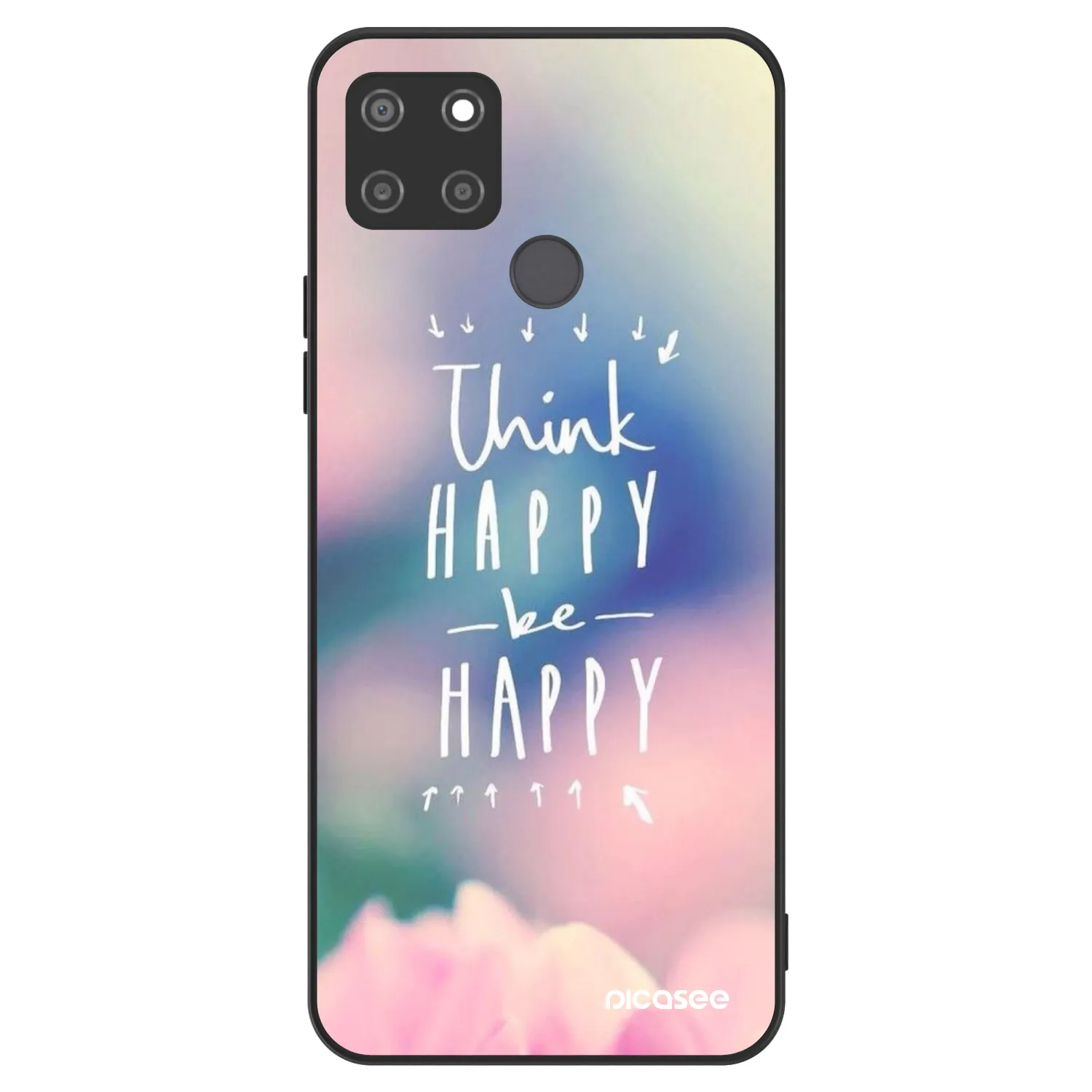 Picasee ULTIMATE CASE za Realme C21Y - Think happy be happy