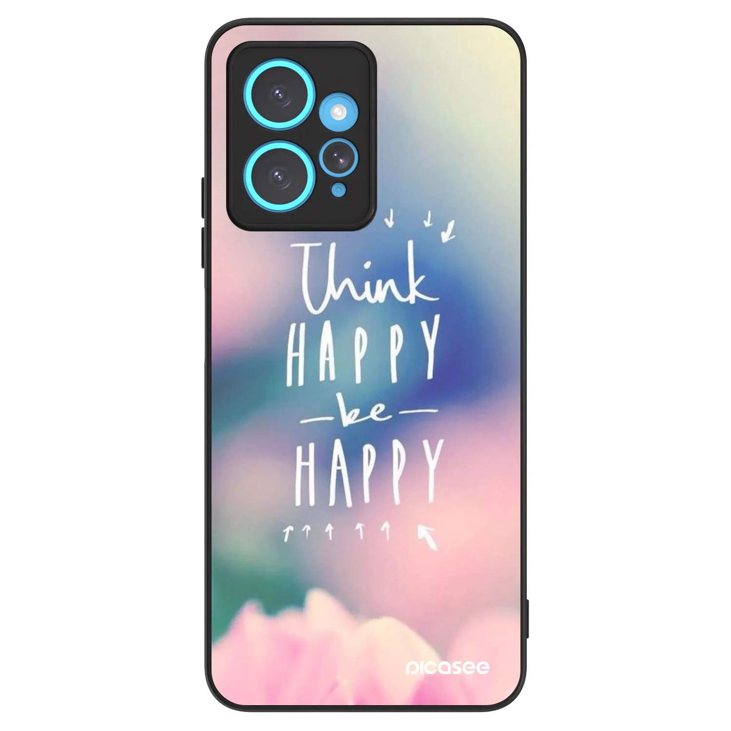 Picasee ULTIMATE CASE za Xiaomi Redmi Note 12 4G - Think happy be happy